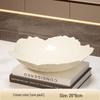 PET Light Luxury Transparent Petal Fruit Plate