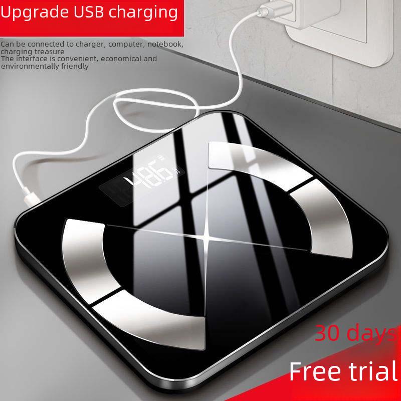 Intelligente Bluetooth-Personenwaage: Präzise, Kompakt und Perfekt für den Heimgebrauch