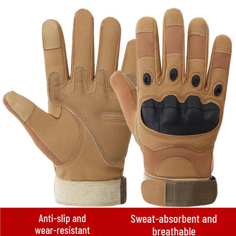 Taktische Handschuhe für Herren: Halb- und Vollfingeroptionen für Outdoor-Radfahren, Motorradfahren, Militär, Kampfsport und Fitnessschutz
