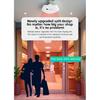KERUI Motion Sensor Doorbell Door Chime for Business Store Door Visitor Entry Bell Detect Alarm Caregiver Reminder for Elderly