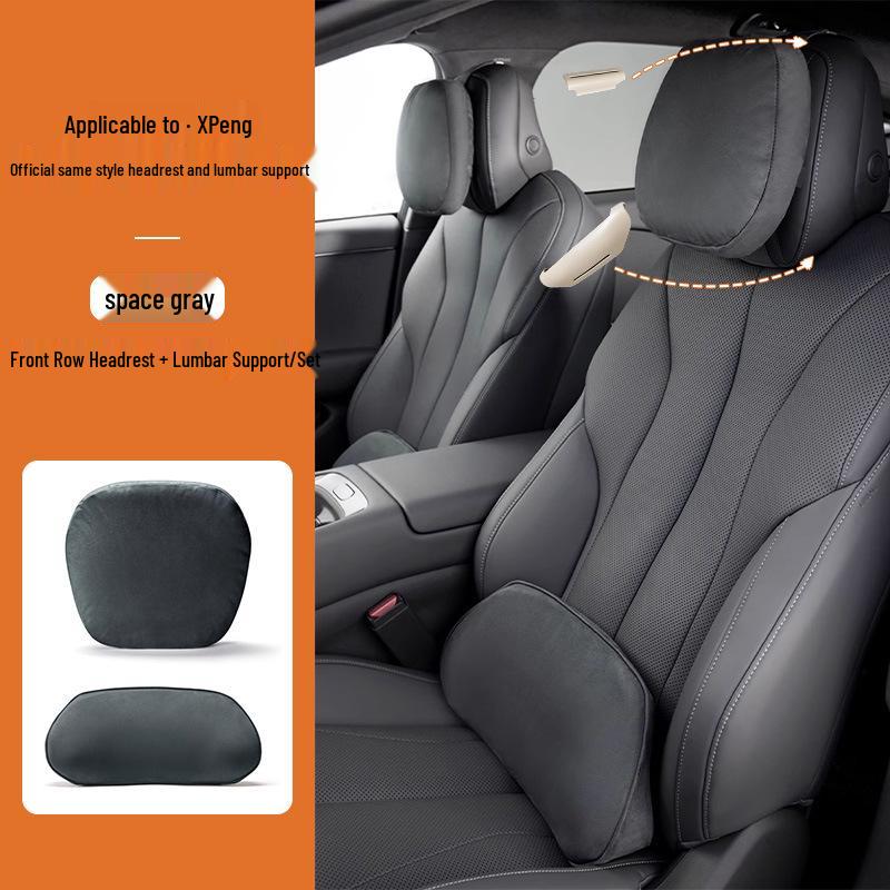 Car Interior Accessories for Xiaopeng G7/P7+: Headrest, Lumbar Support, Neck Pillow, Cushion, and Pillow