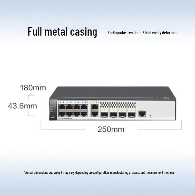 Huawei S5720S-12TP-LI-AC 12-Port Gigabit Layer 3 Managed Switch