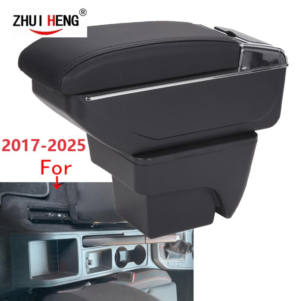 For Seat Ibiza Armrest Box For Seat Ibiza 6j MK4 IV 6L Car Armrest 2018-2025 Storage Box Retrofit parts Interior Car Accessories