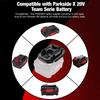 ALASICKA PAR20MT Battery Adapter for Parkside 20V Lithium Ion Battery Convert To Work for Makita 18V Lithium Battery Power Tools