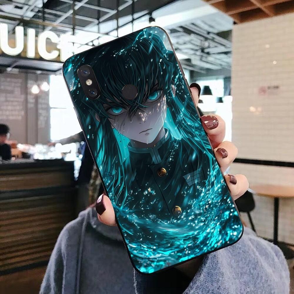 M-Muichiro Cartoon T-Tokito Phone Case For Xiaomi Mi 5X 8 9 10 11 12 Lite Pro 10T PocoX3pro PocoM3 Note 10 Pro Lite