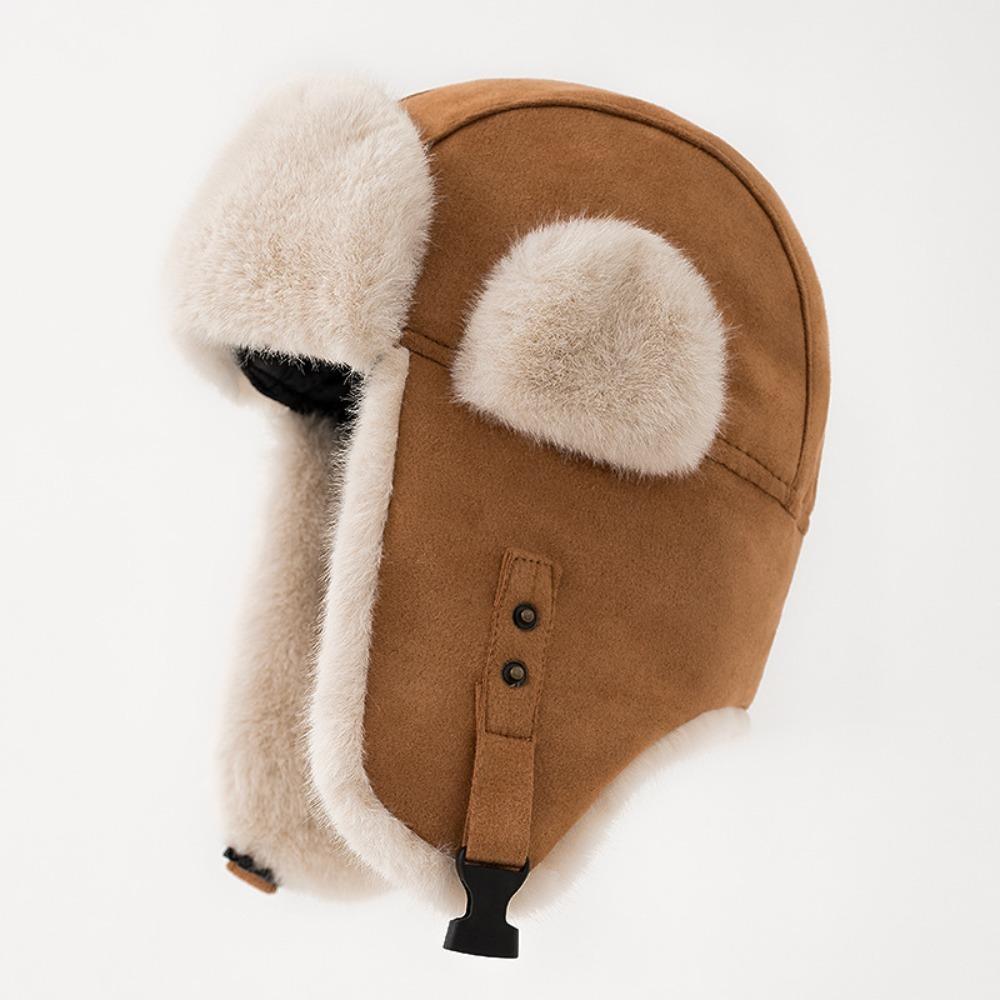 Winter Warm Cold Northeast Hat Thickened Plush Trapper Hat Fashion Windproof Hat Winter