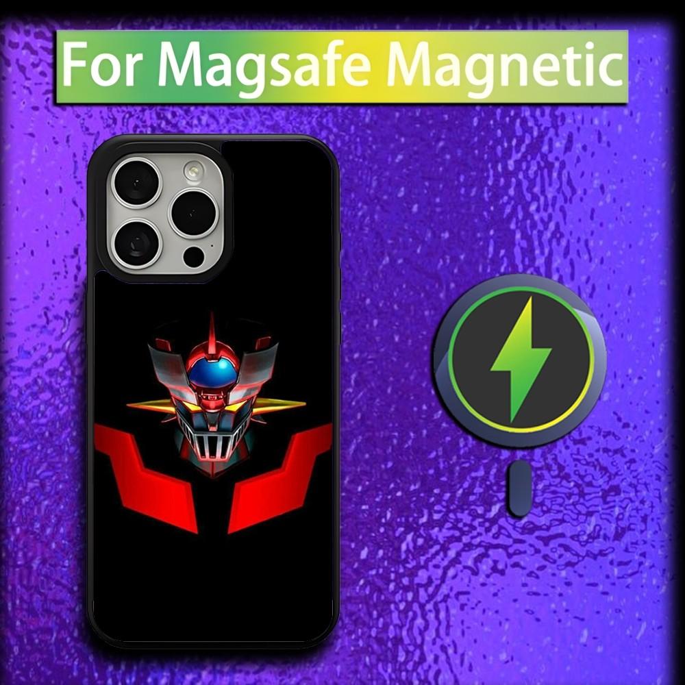 

Mazinger Z Robot Phone Case For iPhone 16,15,14,13,12,11,Plus,Pro,Max,Mini Magsafe Magnetic Wireless Charging iPhone15promax