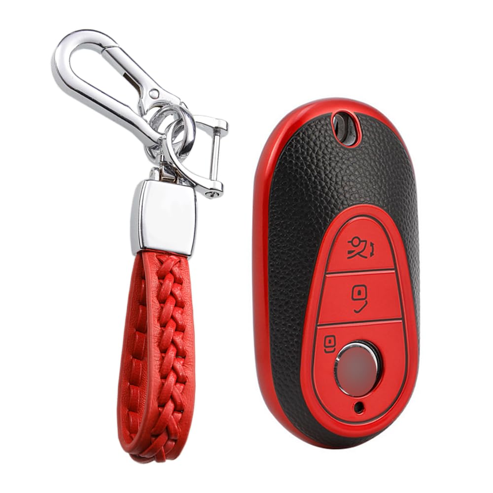 

KUNIO Mercedes Benz эксклюзивный чехол для ключей брелок TPU люксовый текущий Mercedes Benz S Class C Class W223 S320l S350l S400L S450L S500L 2020 2021 N