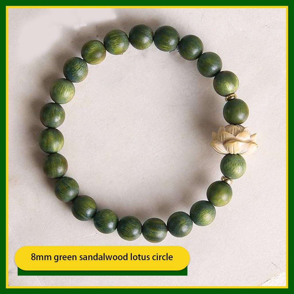 Buddhist Bead Bracelet Lotus for Male and Female Couples Sen Tie Around the Finger Soft Single Circle