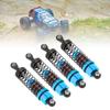4 PCS 75mm RC Car Oil  S Aluminum Alloy Damper Set for 1/10 Scale RC Cars