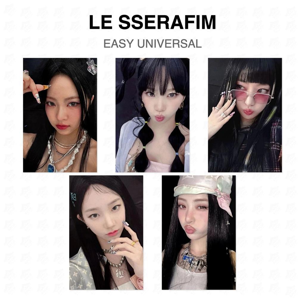 LE SSERAFIM EASY UNIVERSAL Official Photocard