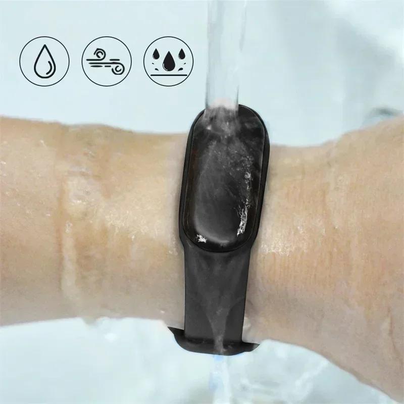 Silicone Strap for Xiaomi Mi Band 7 Bracelet Wrist Miband 5 6 NFC Sport Replacement Pulsera Correa Mi Band 7 6 3 4 5 Watchbands