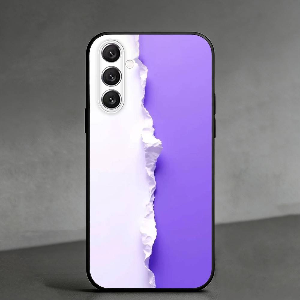 

T-Tearing paper art Phone Case For Samsung Galaxy A91,80,73,72 ,71,53,52,32 ,31,22,21s,20,Soft Black Case Samsung a11