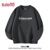 Baleno Unisex American Style Loose-Fit Round Neck Sweatshirt