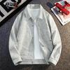 Giacca Casual Uomo Casual Monocolore Giacca con Collo Rialzato Giacca Uomo