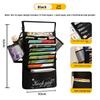 Oxford Cloth Multilayer Wall Mount Organizer With Hanging Design For Classroom And Home Storage