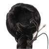 Jeedou Ponytails Hair Braided Plaited Fishtail Fishbone Drawstring Ponytail Extension Rainbow Colorful Chignon Hairpiece