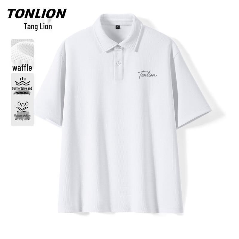 Мужская летняя повседневная рубашка-поло TonLion L