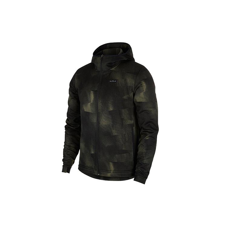 Куртки Nike Мужские Зеленый Камуфляж С Капюшоном Умеренная Другие AV5897-355 M