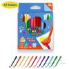 24/12PCS Colorful Crayons Safe Non-Toxic Drawing Toys For Children Graffiti Coloring Pencil Pen Painting Students Stationery