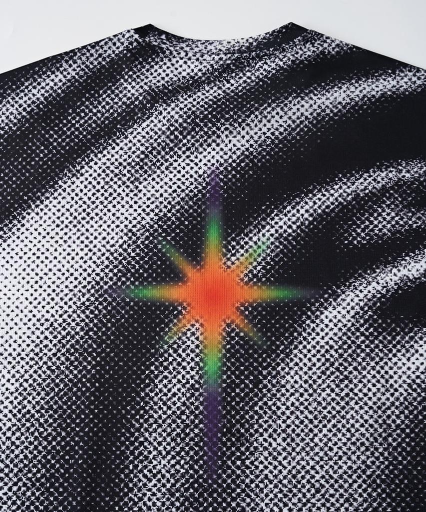 Beoteunseoul Illusion Dot Spiral Tech Oversized Long Sleeve (Black)