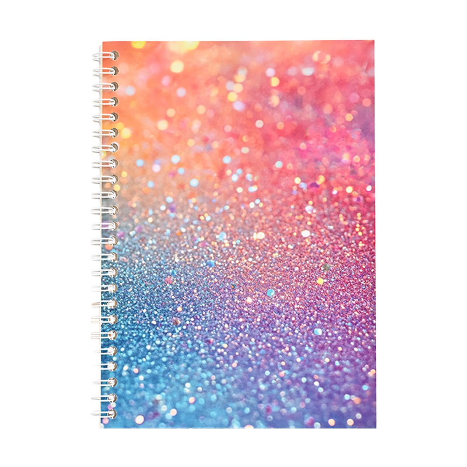 

Double Sided Release Paper Notebook Thick Loose Leaf Sticker Book for Scrapbooking Journaling and Creative Planning