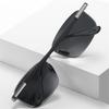AORON Metal Frame Polarized Sunglasses for Men Women Fashion Outdoor Driver Driving Glasses UV400 Anti Glare Eyeglasses