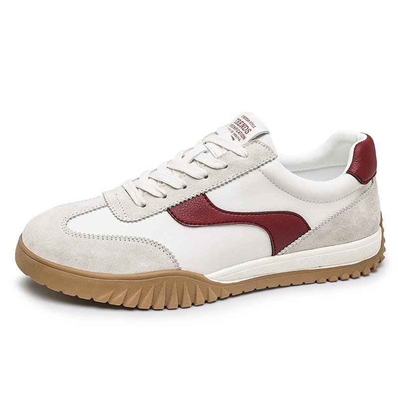 New Style Men's Sneakers Comfy Casual Leather Shoes Leisure Walk Tenis Masculino Outdoor Male Skateboard Footwear Walking Shoes