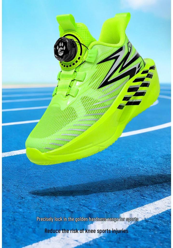 Boys' Lightweight Summer Mesh Running Shoes for School-Age Children