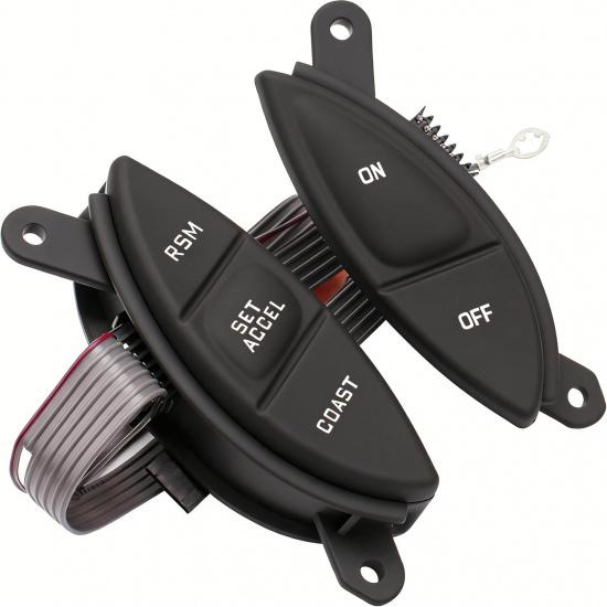 New Upgrade F87Z9C888BB Steering Wheel Mounted Cruise Control Switch, Compatible with 1998-2003 Ranger 2001-2005 Explorer Sport Trac F150 Mercury