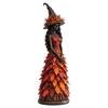 Handcrafted Resin Witch Figurine Halloween Home Decor Gift Fall Harvest Autumn Gothic Tabletop Statue