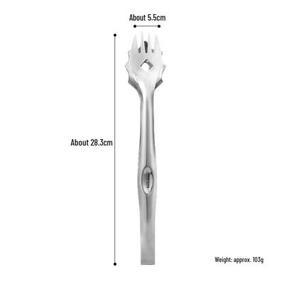 UOTO 304 Stainless Steel Kitchen Food Tongs