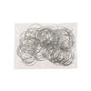 100Pcs Champagne Wine Glasses Rings Markers Silver Earrings Circle Wire Rings Hoops DIY Gift Party Drink Wine Labeling 20mm-35mm
