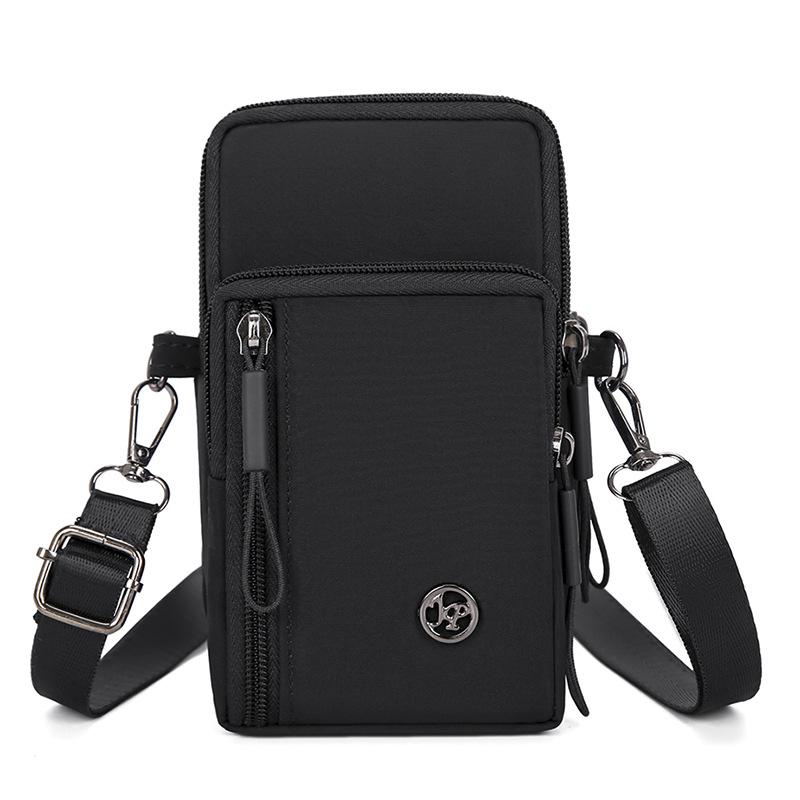 New Women Mobile Phone Bag Nylon Cell Phone Bag Coin Purse Strap Shoulder Bag Small Crossbody Purses for Women Wallet Travel