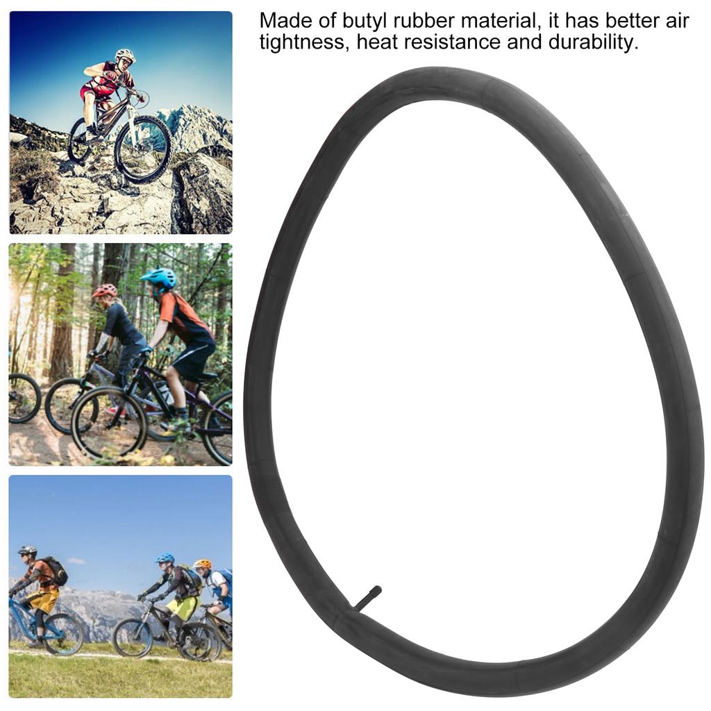 24x1?3/8 Bicyklové duše Schraderov ventil 24-palcové butylové gumené náhradné duše