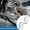Muffler Mounting Bracket, Exhaust Bracket Bike - Motorcycle Motorcycle Rear Header Pipe, Z Support