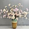 100cm Artificial Pear Blossom Branches Flexible Plastic Silk Pear Blossom Handmade Elegant Artificial Wintersweet Branches