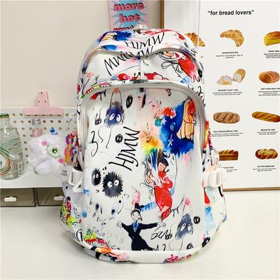 Персоналізований Графіті Милий Рюкзак для Старшокласників та Студентів Сумка