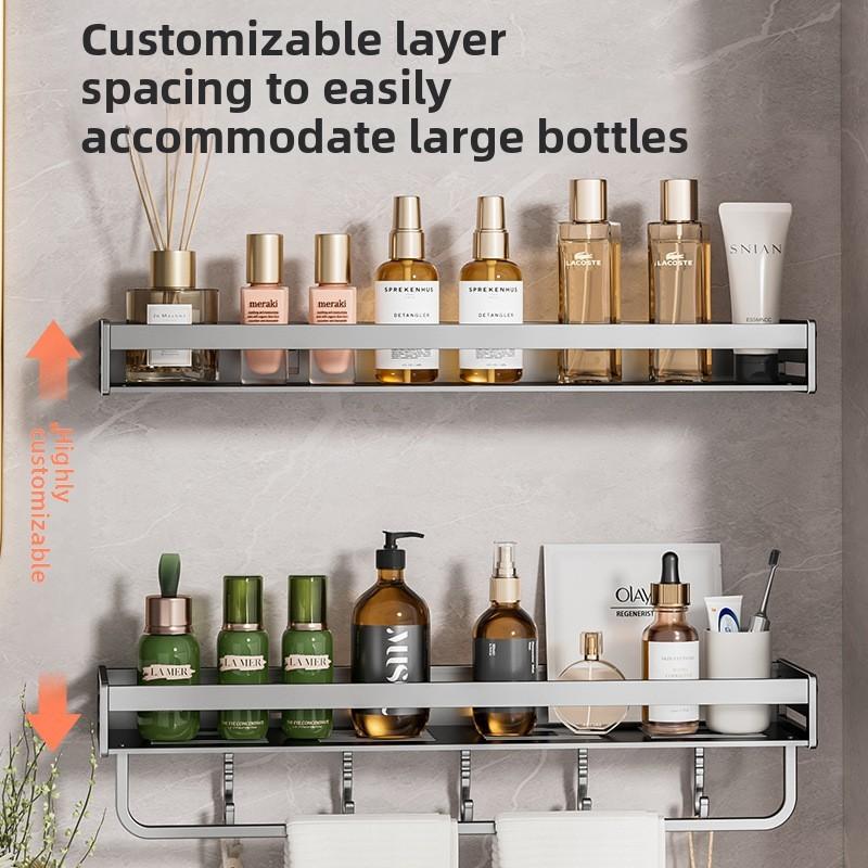 Bathroom Wall Shelf Organizer For Easy Storage In Toilets And Bathrooms