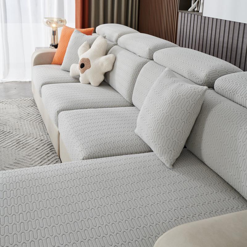 Stretch Sofa Cover All-Inclusive Universal Cover Four Seasons Universal Chenille Non-Slip Anti-Scratching Sofa Cushion Protective Cover