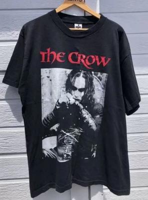 The Crow Film Schwarz Kurzarm Baumwolle Unisex T-Shirt Nachdruck