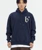B Logo Hoodie Navy