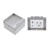 Recessed Floor Socket 2 Prong Outlet USB and Type C Ports Waterproof Concealed Electrical Outlet