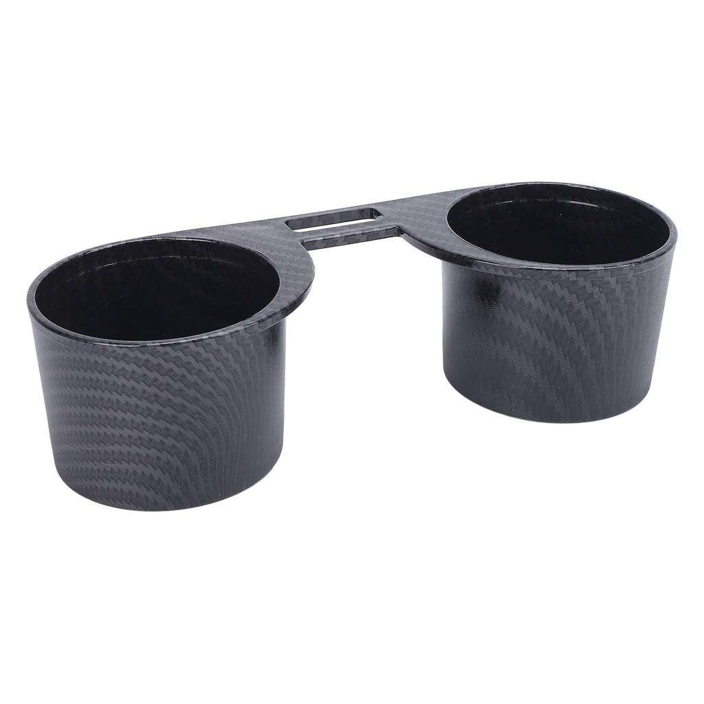 Cup Holder Insert 7H2858601 Carbon Fiber Pattern Front Center Console Water Cup Drink Holder