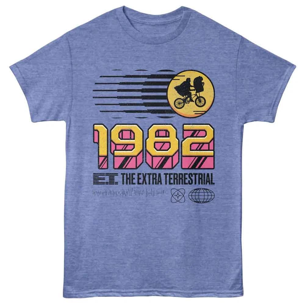 E.T. The Extra-Terrestrial - 1982 - Children s T-shirt - Light Blue Heather 100