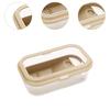 Small Turtle Tank Detachable Pets Accessories Resting Case Habitat for Frog Pet Turtle Tortoises Small Amphibious Creatures