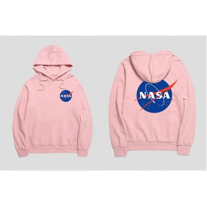 La Suéter De Nasa Nasa Print Unisex Hip Hop Hoodie 2018 Pullover