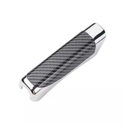 1 Stück Universal Auto Handbremsabdeckung Kohlefaser Auto Griffe Schutz 12.5x3x2.5cm