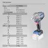 Dongcheng 20V Brushless Cordless Impact Wrench CN Plug (adapter Included)