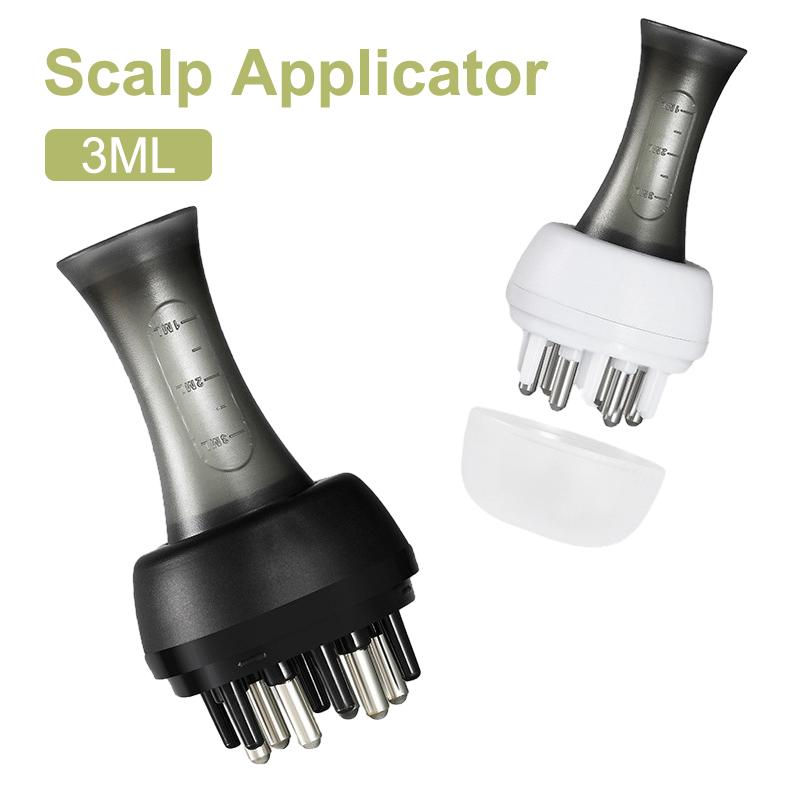 Scalp Applicator Liquid Comb Portable Mini Massage Comb Essential Oil Liquid Guiding Massager Anti Hair Loss Scalp Care Tools